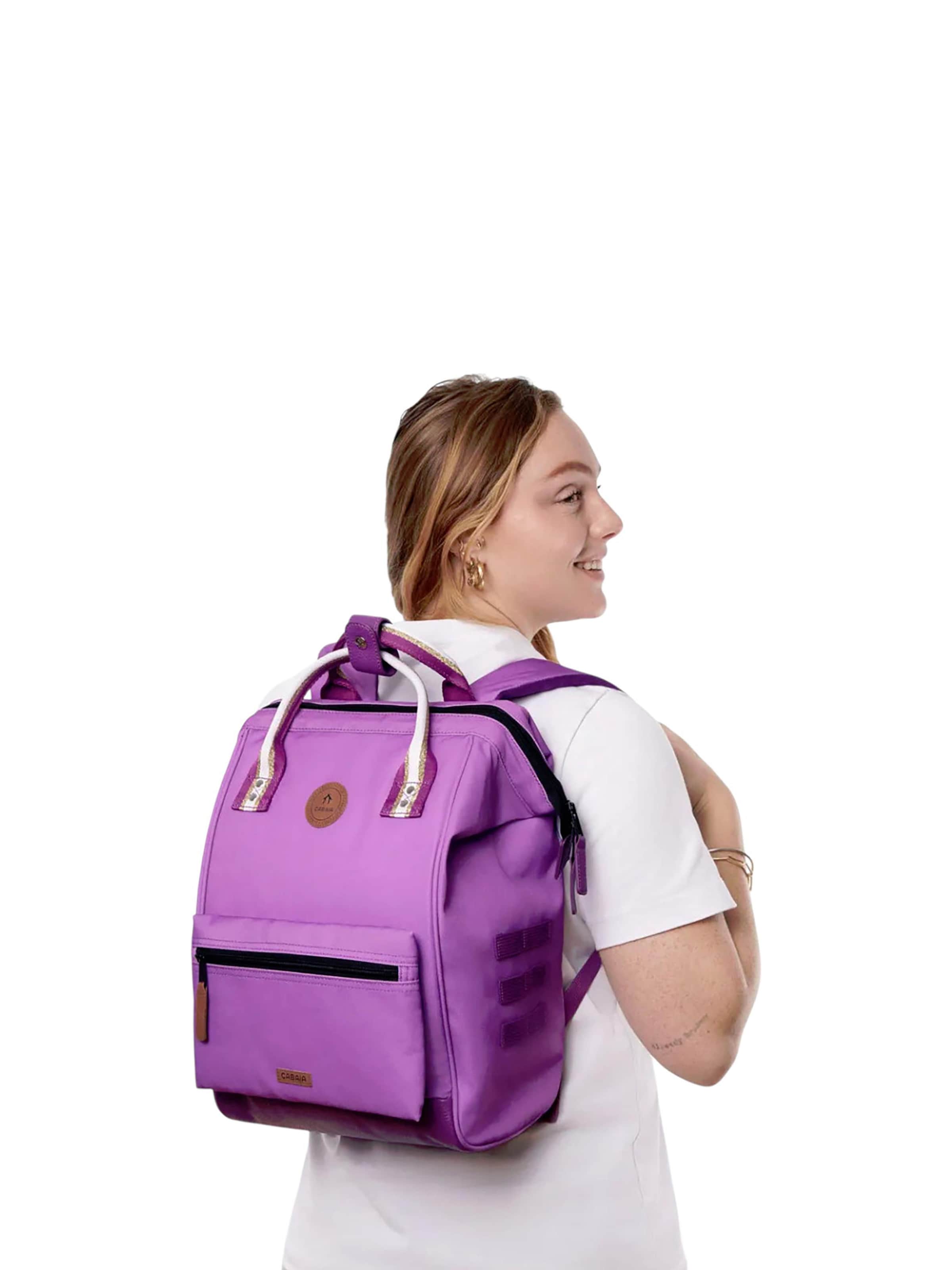Cabaia Backpack 'Naxos M' in Purple