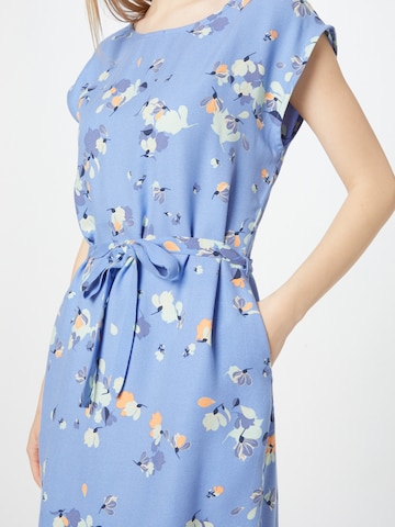 GREENBOMB Jurk 'Flowerful' in Blauw