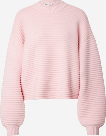 EDITED Sweater 'Everlee' in Pink: front