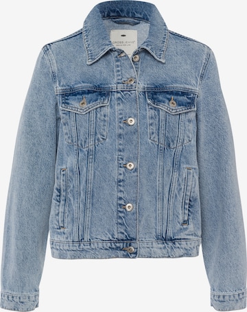 Cross Jeans Between-Season Jacket in Blue: front