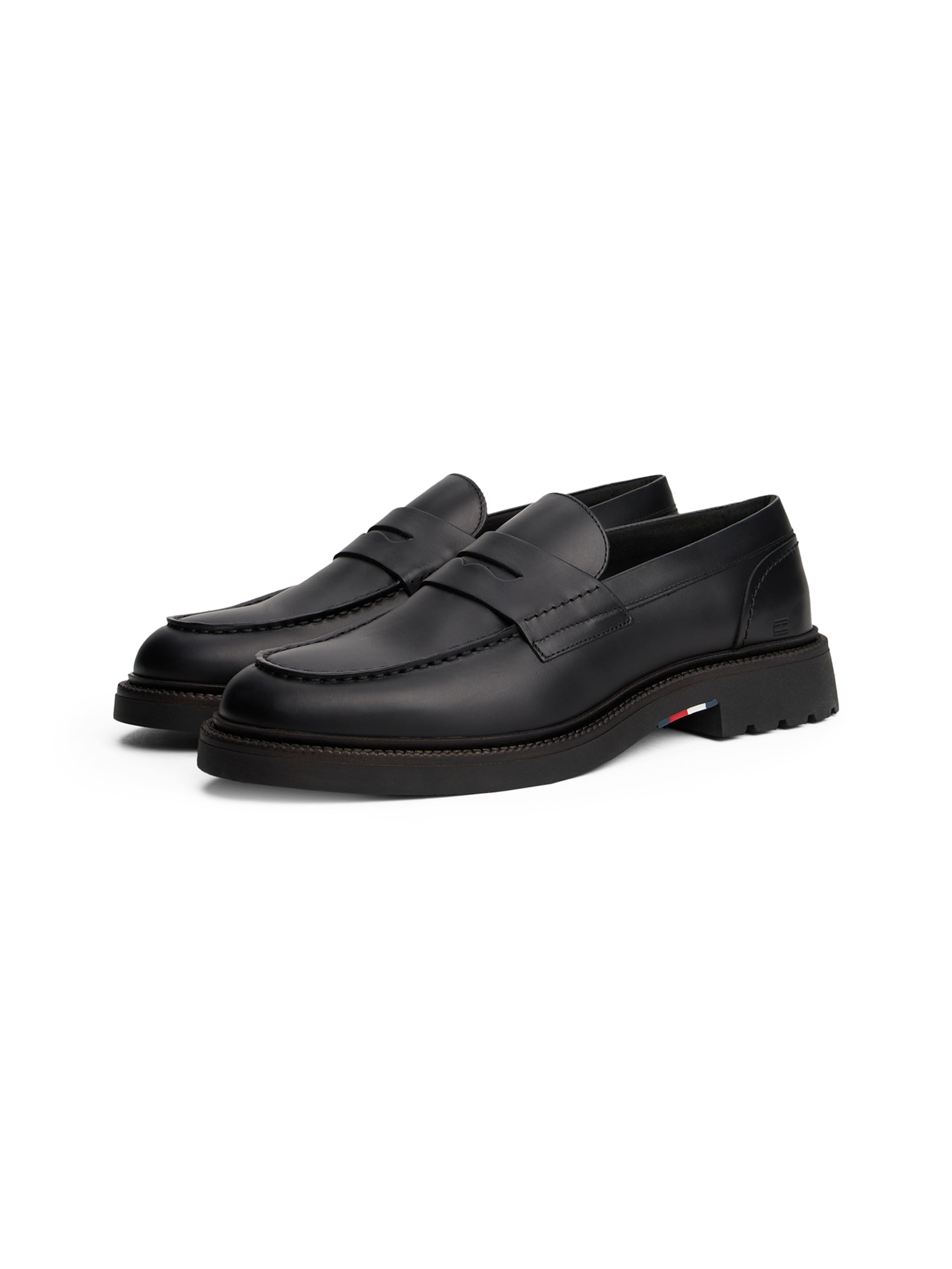 TOMMY HILFIGER Slip-ons in Black