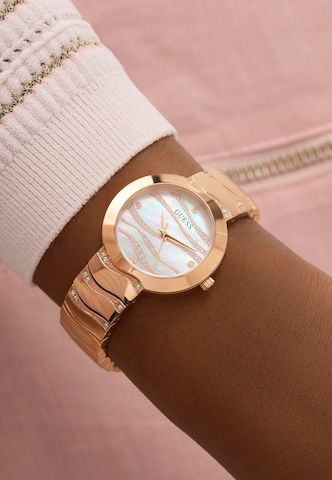 Montre à affichage analogique 'Laguna' GUESS en or