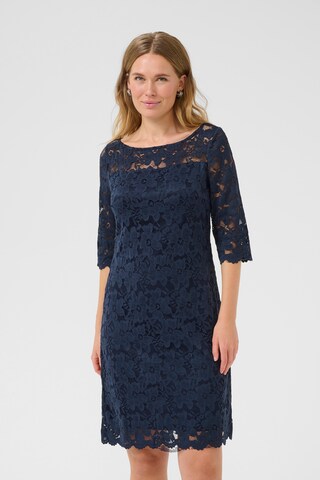 Cream Jurk 'Pria' in Blauw: voorkant