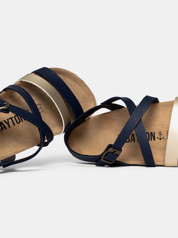 Bayton Strap sandal in Blue