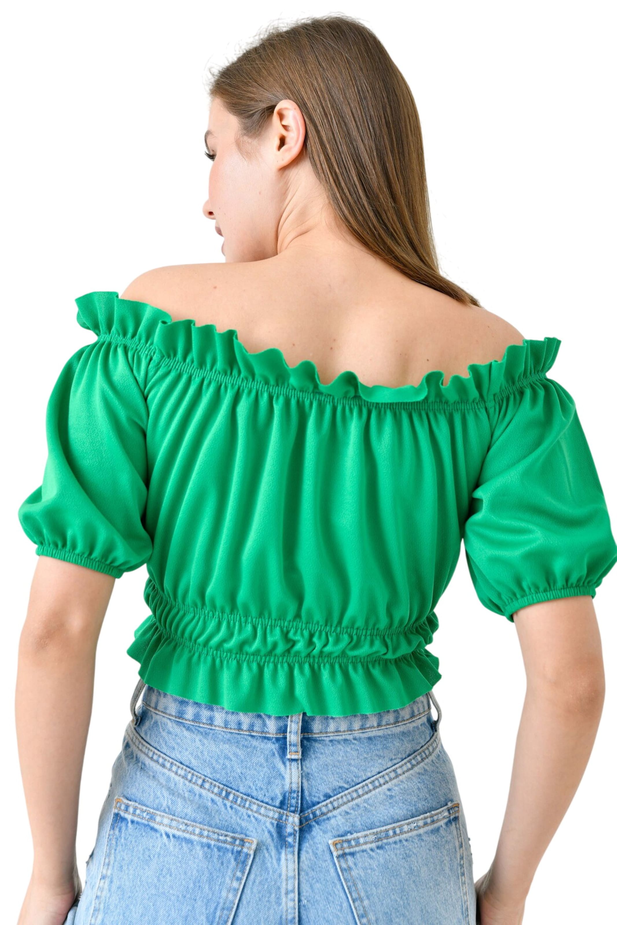 WOMAN VISION Blouse in Green