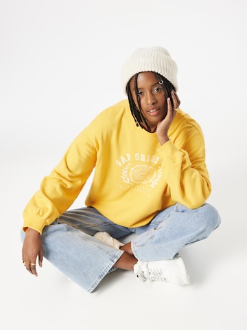 GAP Sweatshirt in Yellow