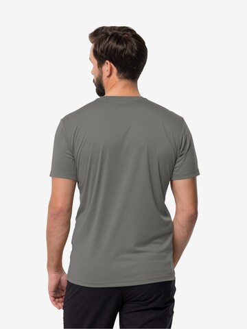 JACK WOLFSKIN Funkcionalna majica | siva barva