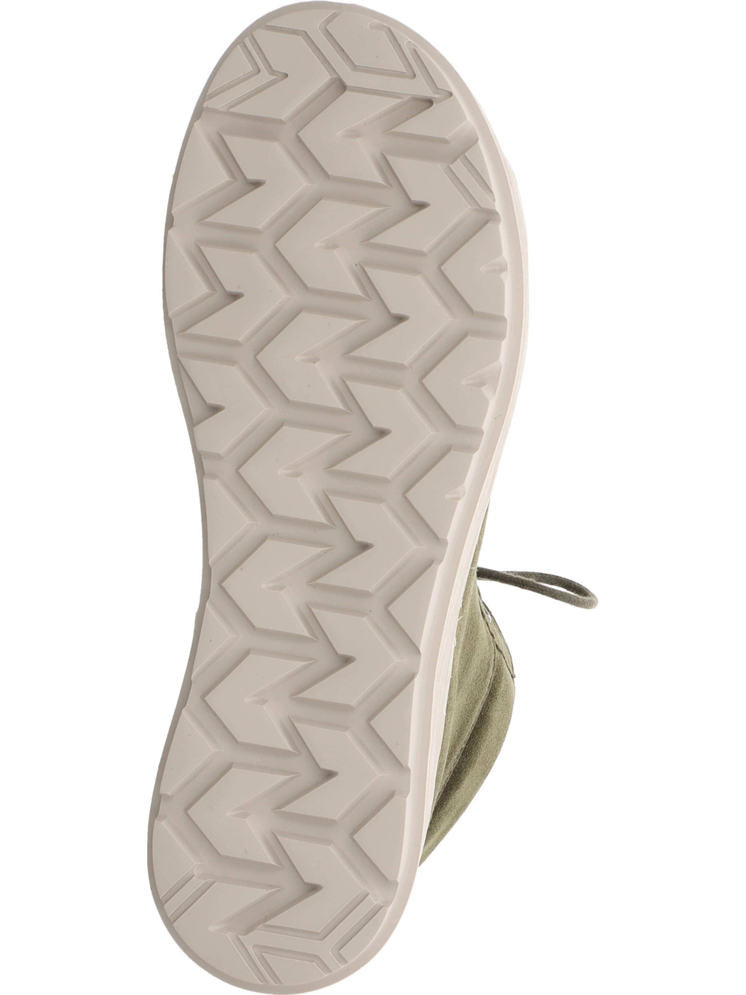 THINK! Schnürstiefelette 'Comoda' in Grün