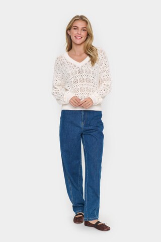 SAINT TROPEZ Trui 'Juna' in Wit