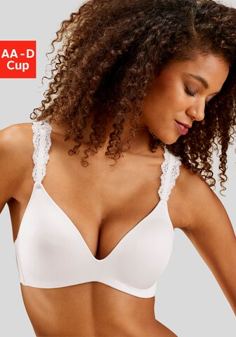 LASCANA Push-up Bra in Beige: front