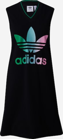 ADIDAS ORIGINALS Рокля 'Adicolor 70S ' в черно: отпред