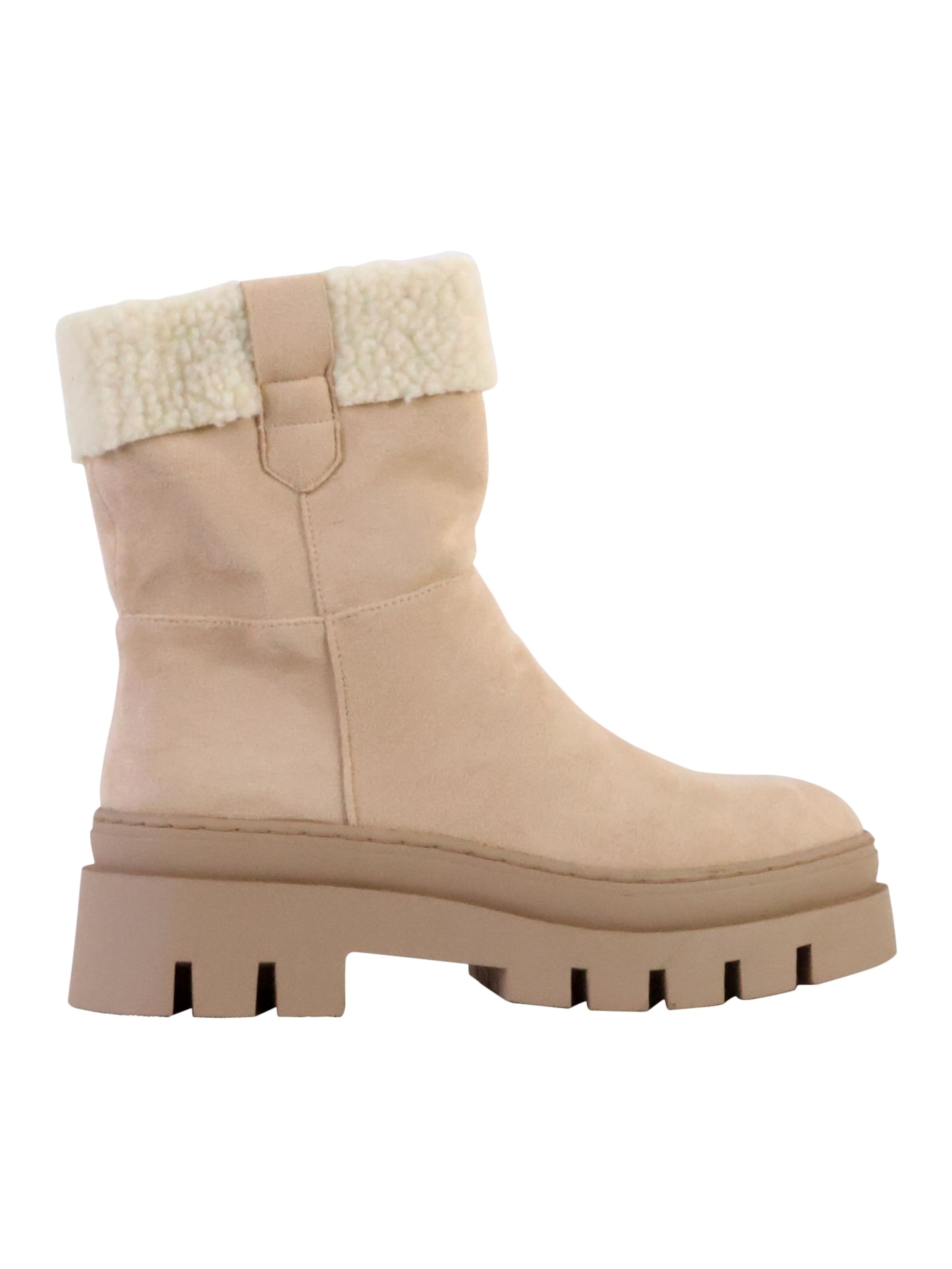 The Divine Factory Booties in Beige
