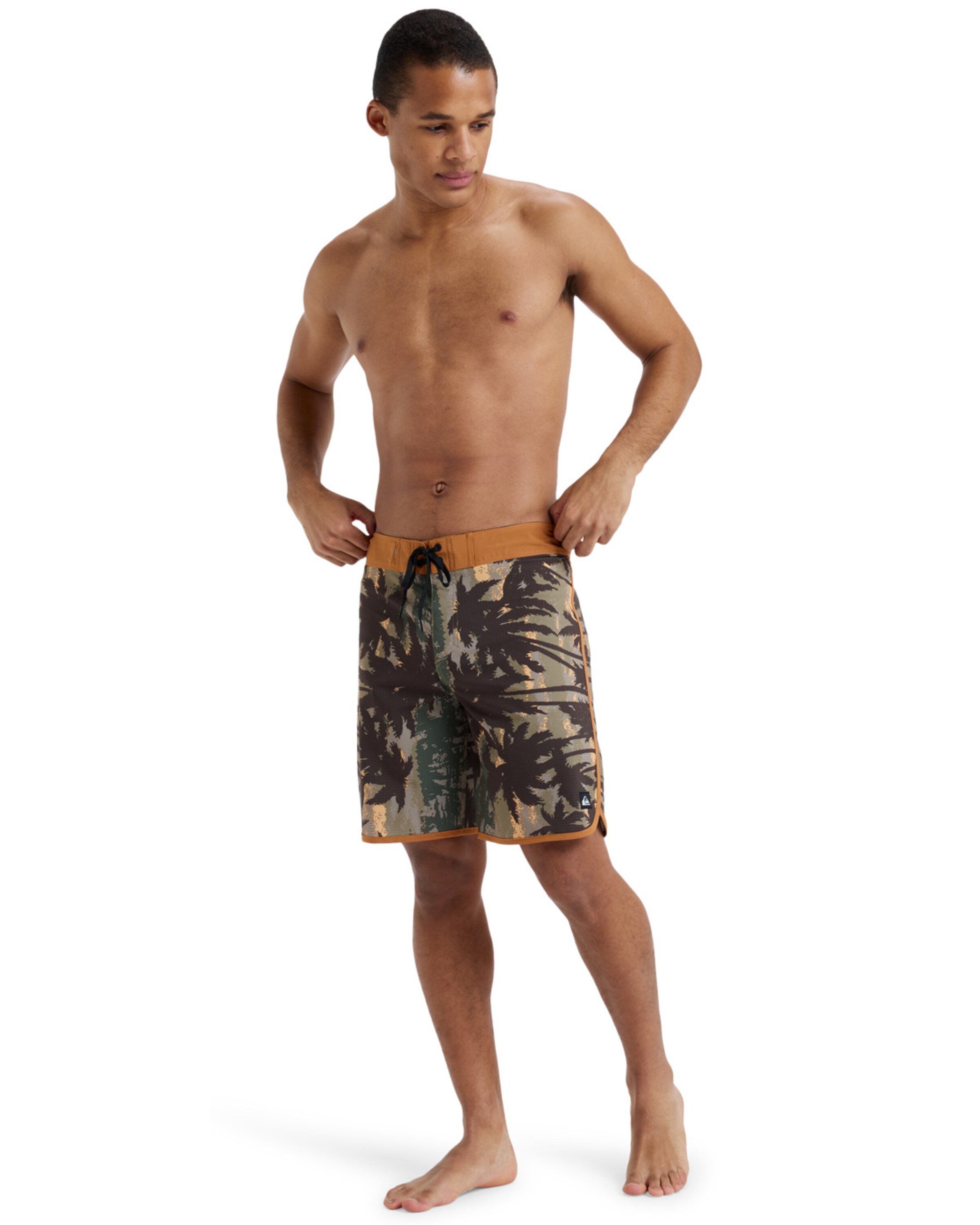 QUIKSILVER Boardshorts 'Highline Scallop 19' in Grün