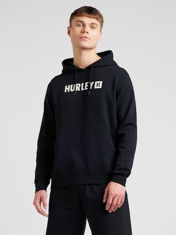 Sweat de sport Hurley en noir : devant