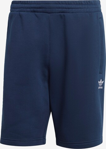 ADIDAS ORIGINALS Pants 'Trefoil Essentials' in Blue: front