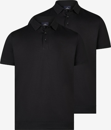 Ragman Shirt 'Basic' in Black: front