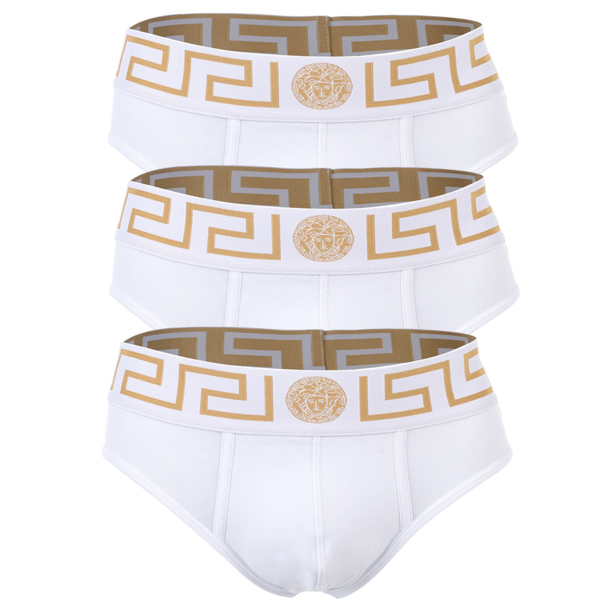 Slip di VERSACE in bianco: frontale