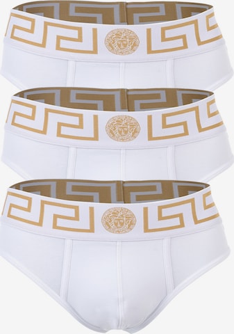 Slip di VERSACE in bianco: frontale