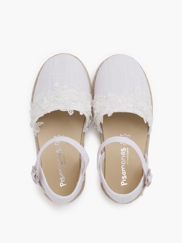 Sandalo di Pisamonas in bianco