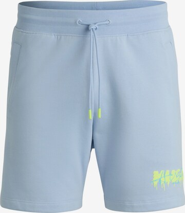 HUGO Loosefit Shorts 'Dapalmi' in Blau: predná strana