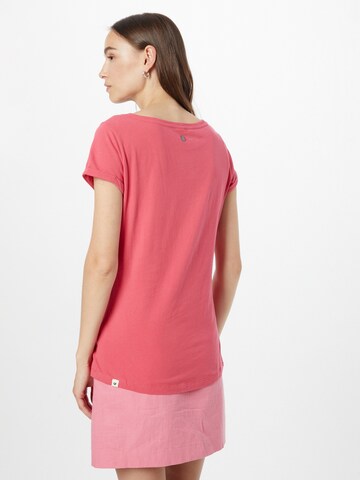 Ragwear Μπλουζάκι 'FLORAH' σε ροζ