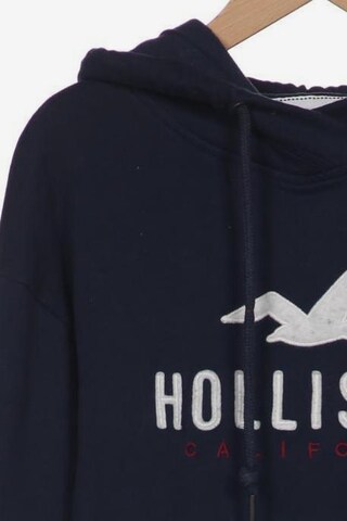 HOLLISTER Sweatshirt & Zip-Up Hoodie in S in Blue
