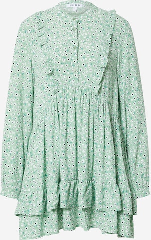 EDITED - Vestido camisero 'Bijou' en verde: frente