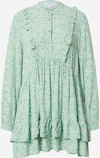 EDITED Kleid 'Bijou' in blau / pastellgrün / weiß, Produktansicht