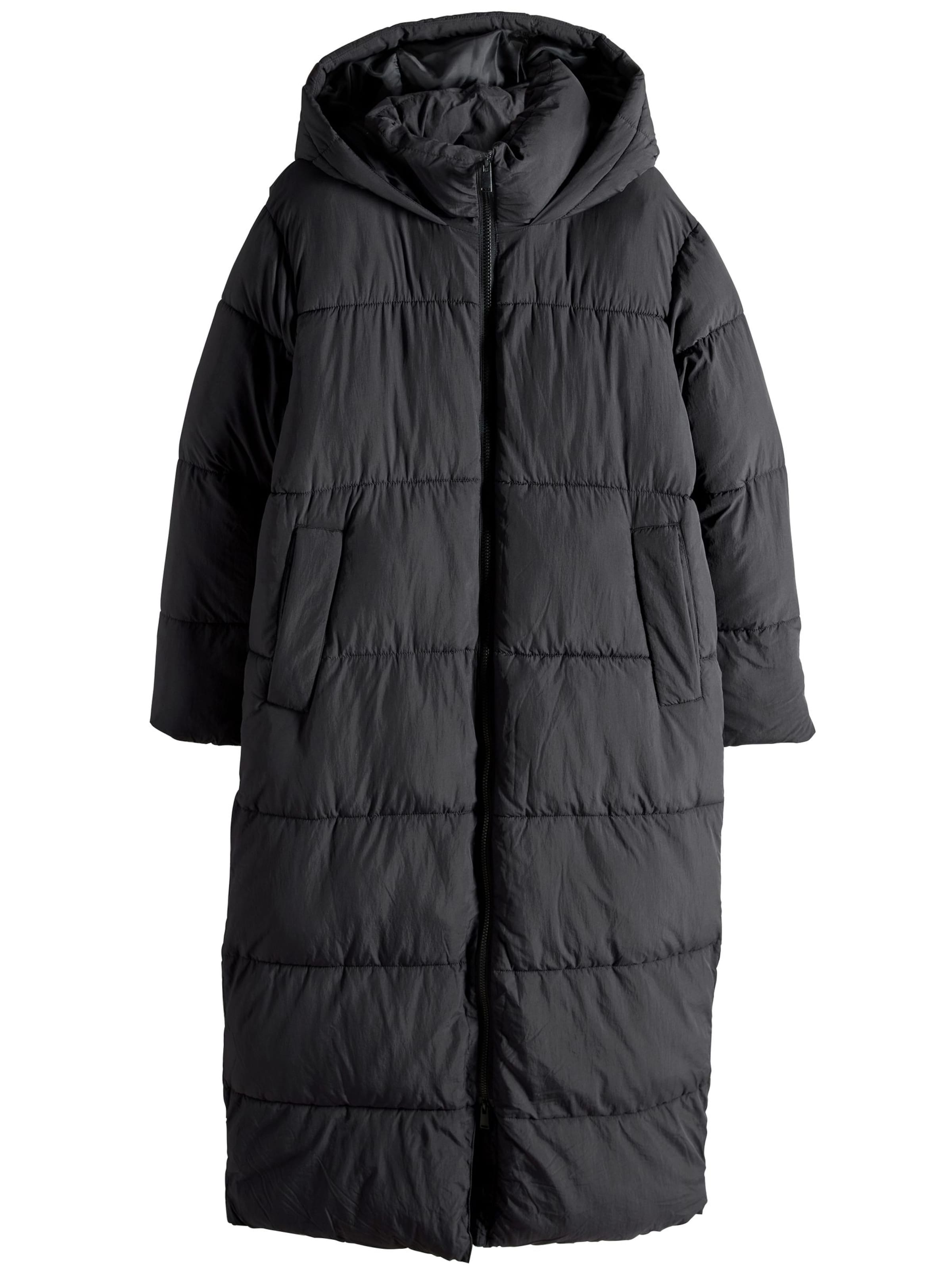 The Set Vinterfrakke i sort: forside