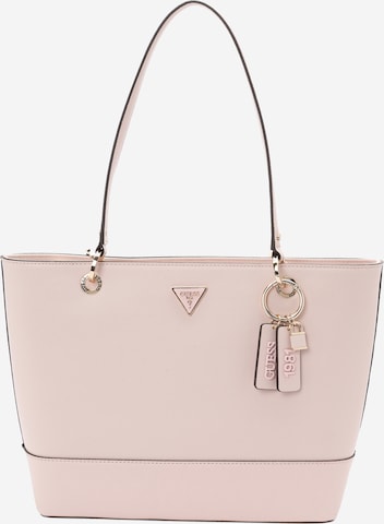 GUESS Nakupovalna torba 'Alexie' | roza barva: sprednja stran