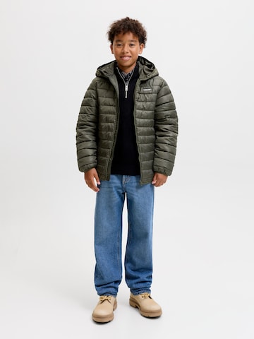 Jack & Jones Junior Přechodná bunda 'JJELVIS' – zelená