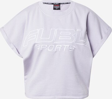 T-shirt FUBU en violet : devant