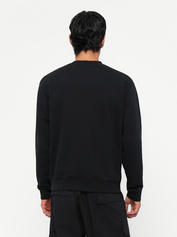 KARL LAGERFELD JEANS Tréning póló - fekete: hátul