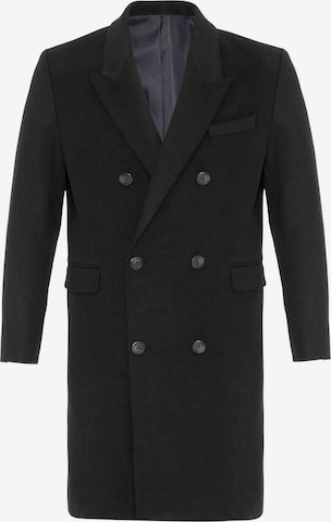 Cappotto di mezza stagione 'Klaus' di Antioch in nero: frontale