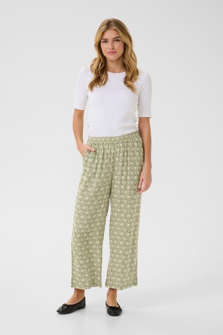 Loosefit Pantaloni 'Sanne' di Kaffe in verde