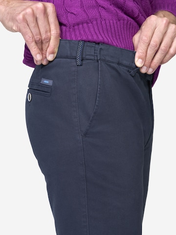 Regular Pantalon chino 'Oslo 2-3616' MEYER en bleu
