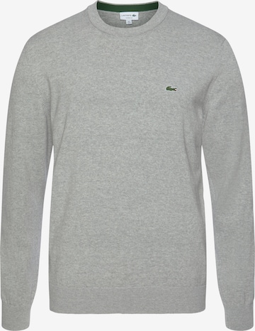 LACOSTE Sweater in Grey: front