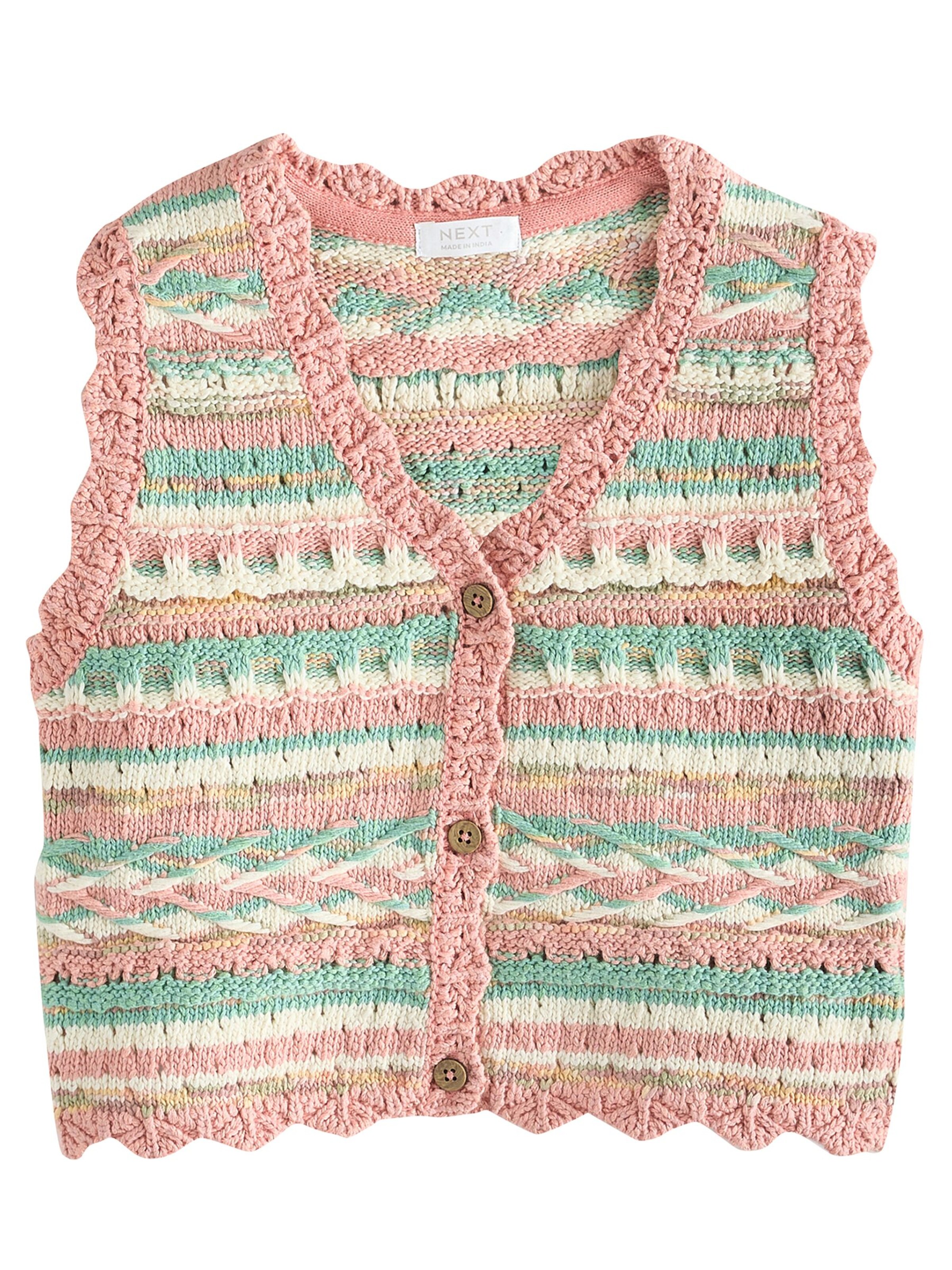 Next Vest, värv oranž: eest vaates