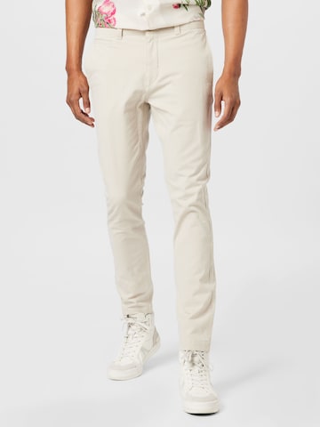 Coupe slim Pantalon chino 'CALIFORNIA' Dockers en beige : devant