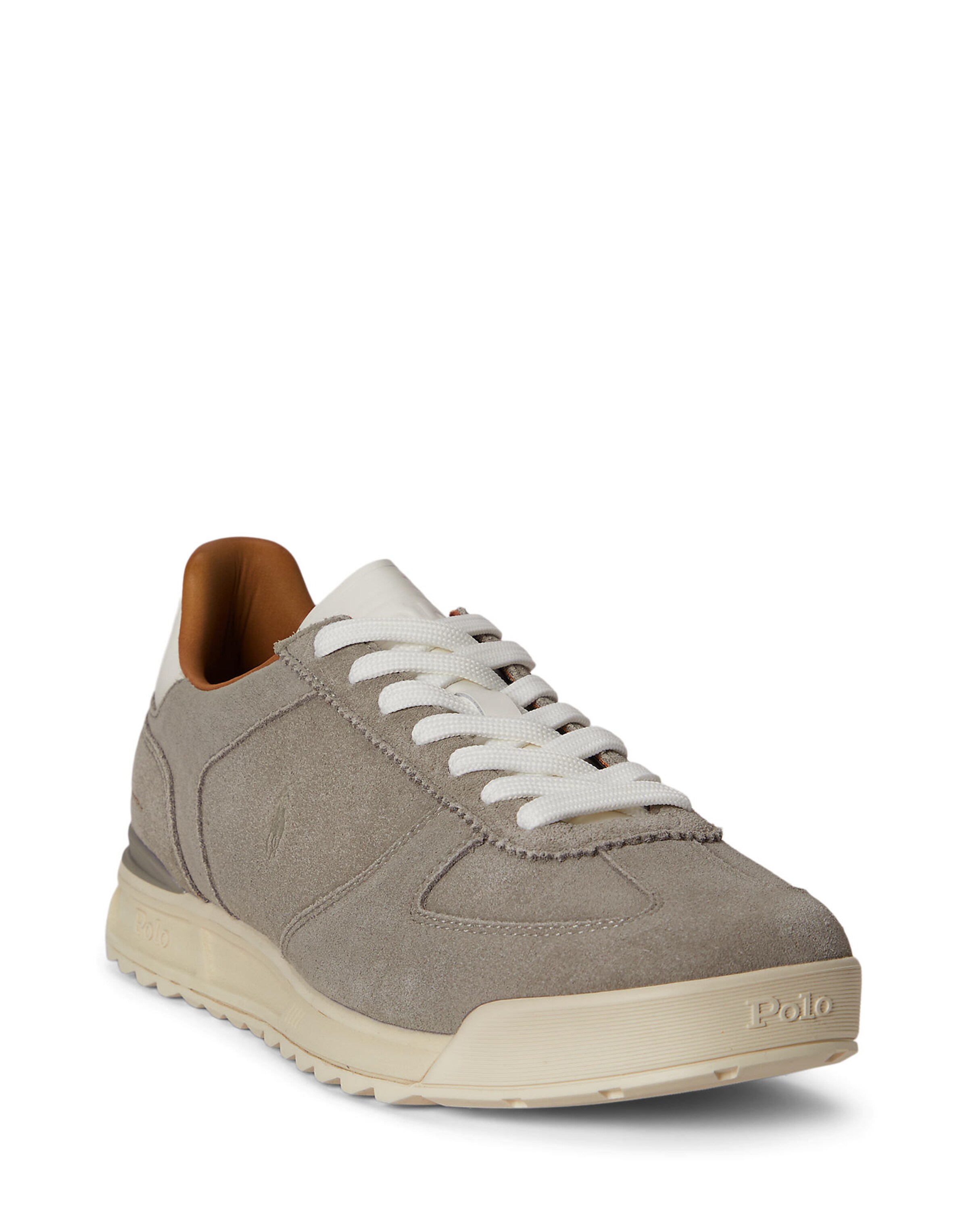 Sneaker bassa 'VARICK SIG' di Polo Ralph Lauren in grigio