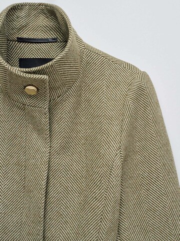 Salsa Jeans Between-Seasons Coat 'The Reimagined Wool Coat' in Green