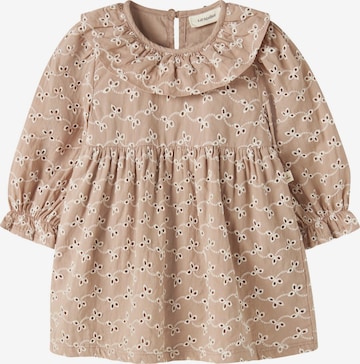 Lil'Atelier - Vestido en marrón: frente