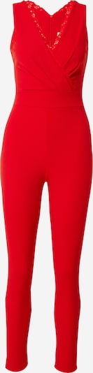 WAL G. Jumpsuit 'GENIE' in de kleur Rood, Productweergave