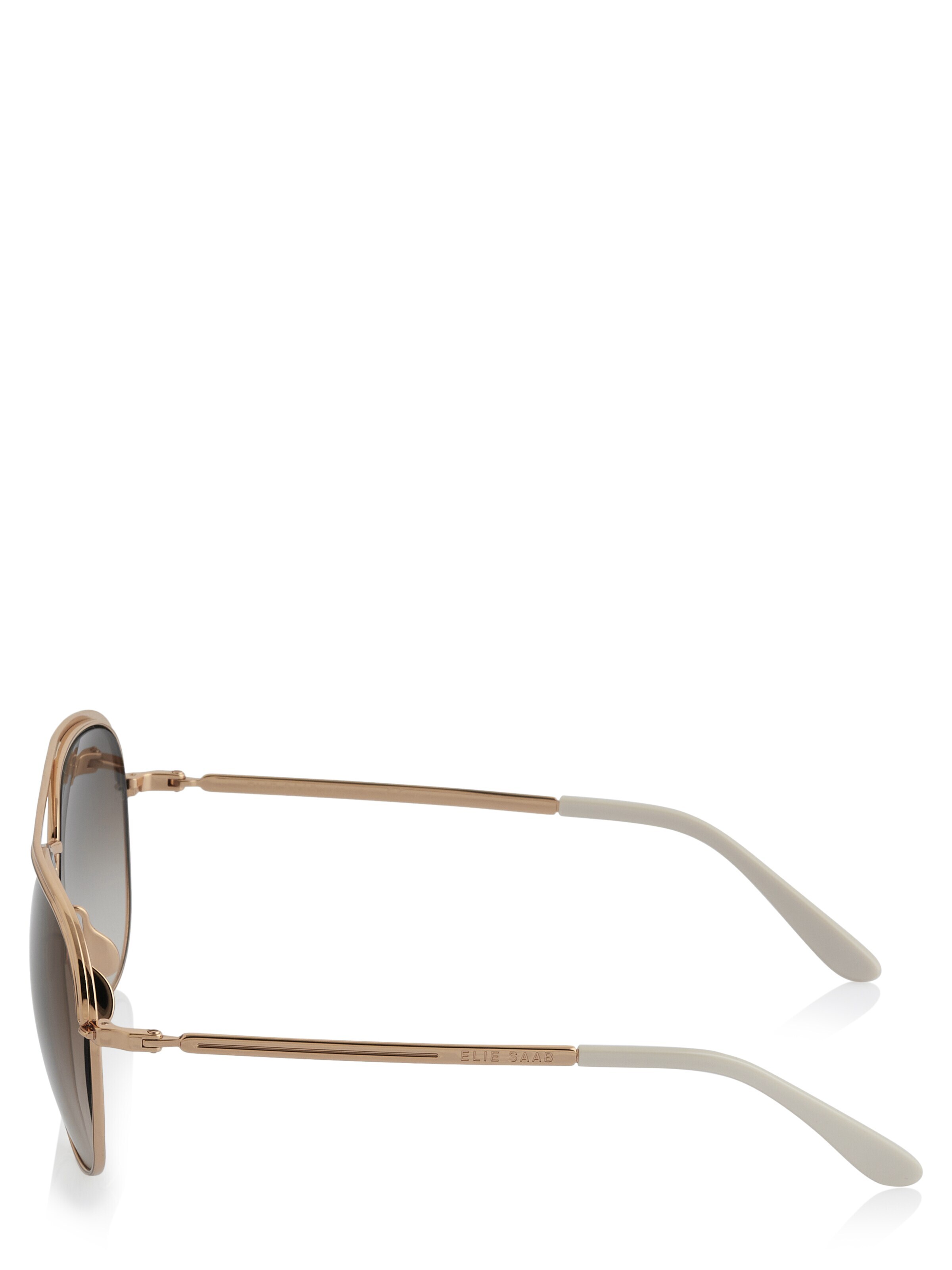 Lunettes de soleil ELIE SAAB en or