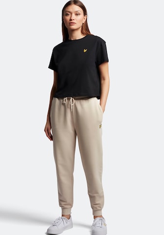 Lyle & Scott Tričko – černá