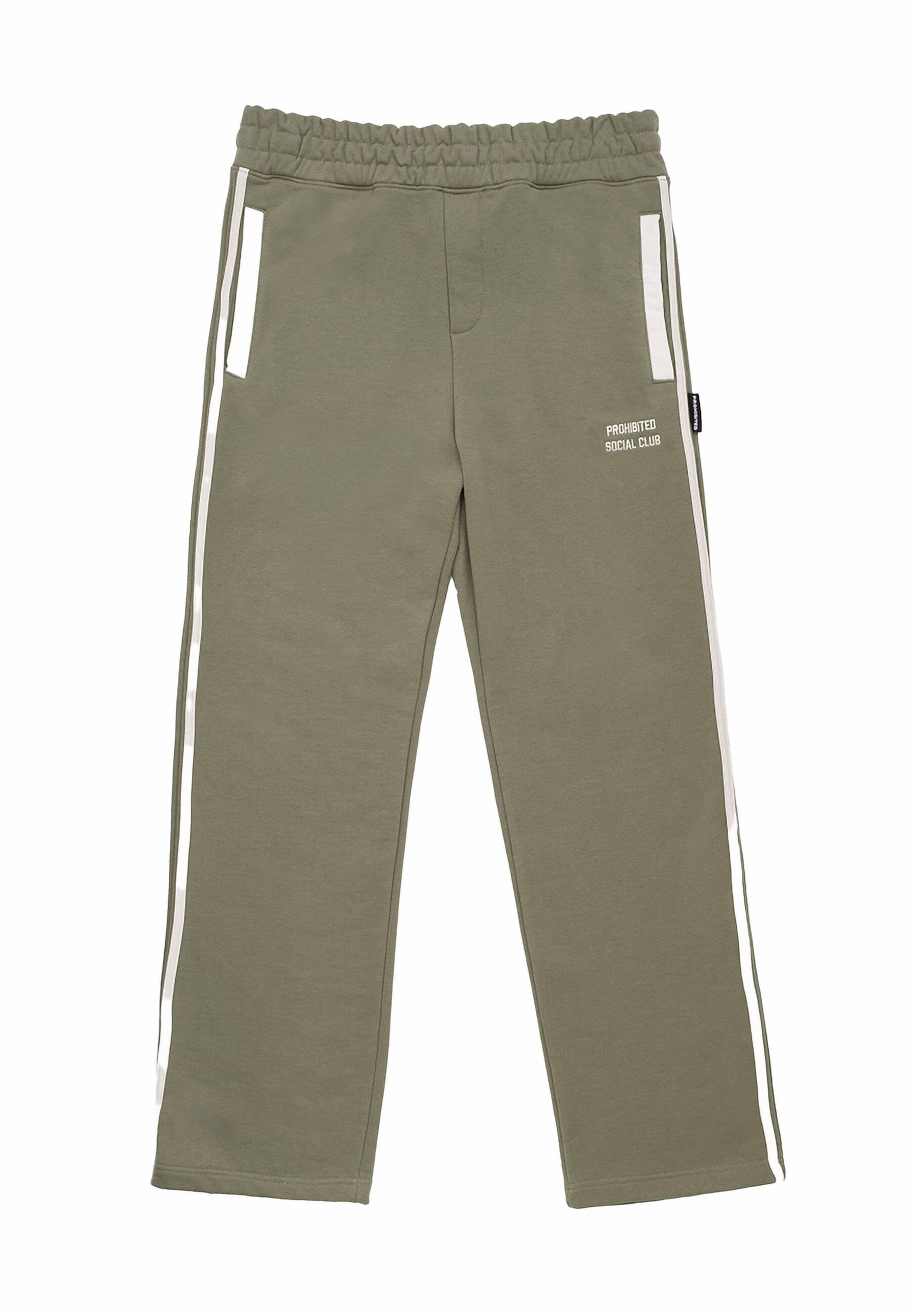 regular Pantaloni di Prohibited in verde: frontale