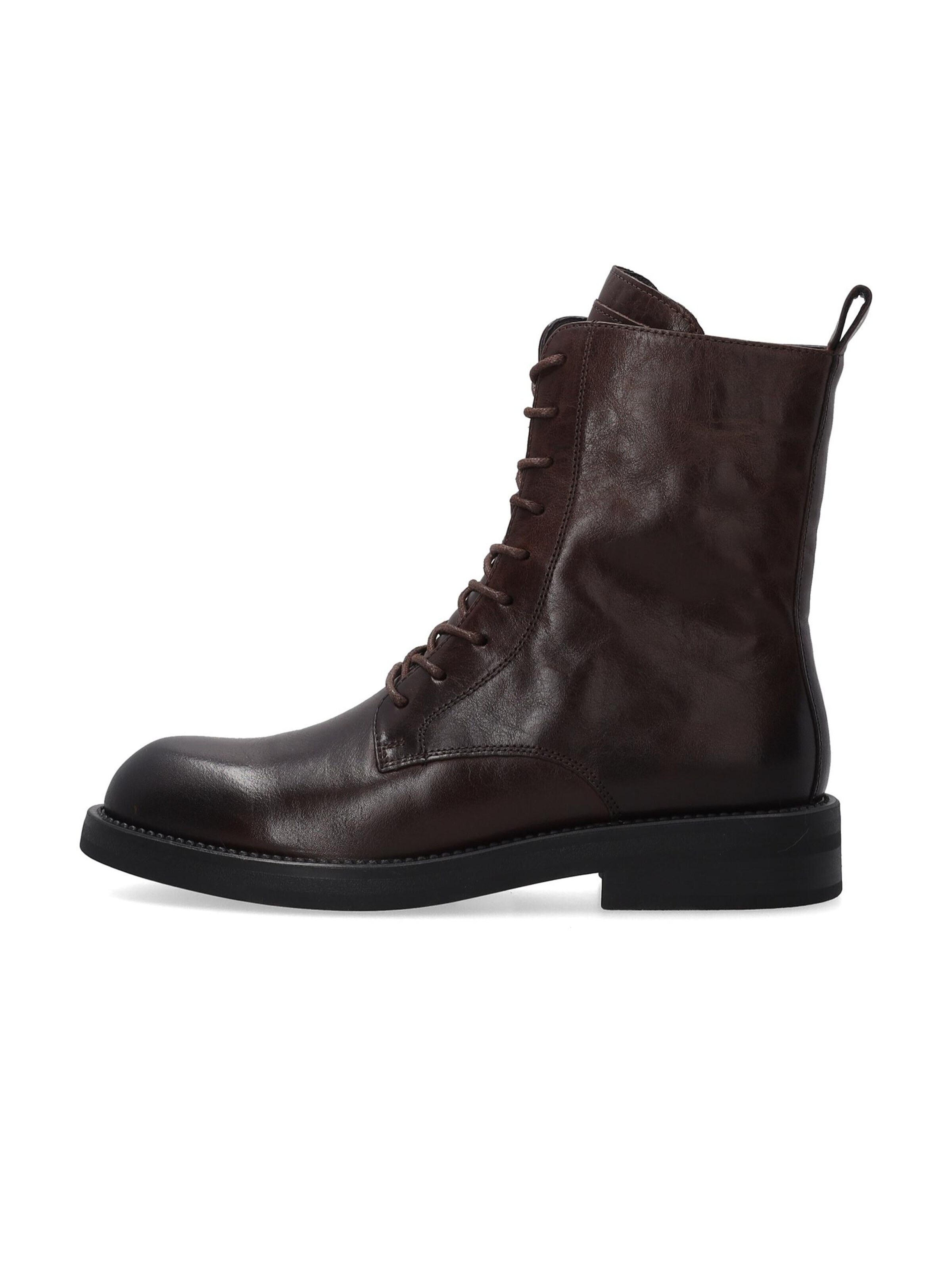 VENEZIA Schnürstiefelette‌ in Braun: Vorderseite