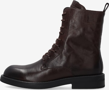 VENEZIA Schnürstiefelette in Braun: Vorderseite
