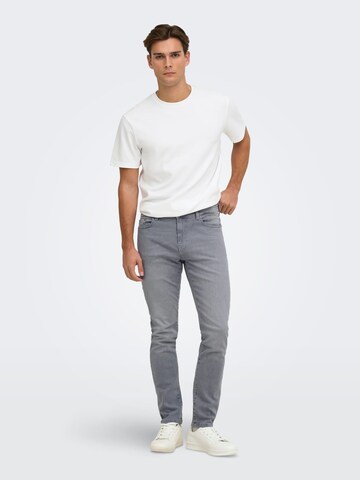 Only & Sons Skinny Jeans 'LOOM' in Grey