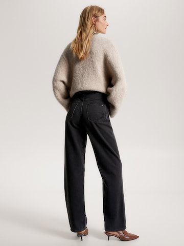 TOMMY HILFIGER Wide leg Jeans in Zwart